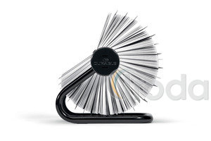 Durable Telindex Névjegykártyatartó forgó fémvázas, silver, regiszteres, kapacitás : 500 db