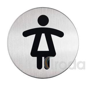 Információs tábla WC Women 83mm Durable
