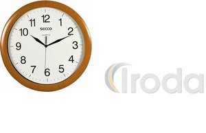 Falióra Secco Classic Maxi fahatású keret 32 cm S TS8002-97