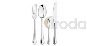 Ranieri 24db-os evőeszk&ouml;z k&eacute;szlet (4x6 kan&aacute;l, villa, k&eacute;s, k&aacute;v&eacute;s kan&aacute;l)