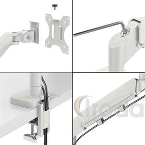 Leitz Ergo Dual helytakar&eacute;kos monitor- &eacute;s laptopkar, vil&aacute;gosz&uuml;rke