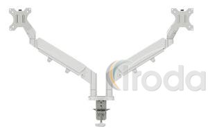 Leitz Ergo Dual helytakar&eacute;kos monitorkar k&eacute;t monitorhoz, vil&aacute;gos z&uuml;rke