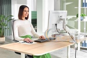 Leitz Ergo helytakar&eacute;kos monitorkar, vil&aacute;gos sz&uuml;rke