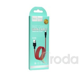Hoco X29 micro USB kábel, 1m, 2A, piros