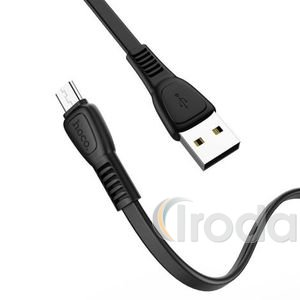 Hoco X40 micro USB, Noah töltő- és adatkábel, 1m, 2.4A, fekete