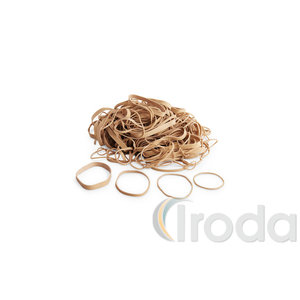 Gumigyűrű postázó 60x6mm, 1kg/csomag, kaucsuk barna