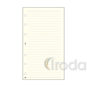 Saturnus betétlap S326 gyűrűs kalendáriumhoz VONALAS 2026.év