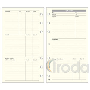 Saturnus gyűrűs kalendárium be 2026.év