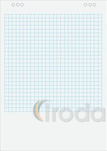 Bi-Office Flipchart papír 65x95cm 20ív kockás