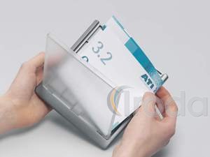 Durable Kombinált klik rendszerű íratrögzítős írányító tábla 210x148mm, kék