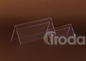 Névtartó asztali 110x300mm kétoldalas