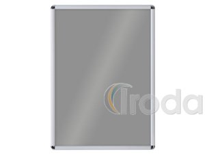 Plakátkeret A/1 (594 x 841 mm) lekerekített sarkokkal, 25mm alumínium profil