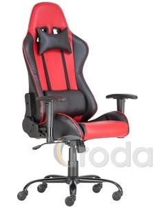 Gamer forgószék Alpha Racing piros