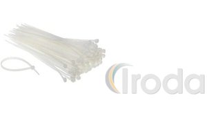 Normál kábelkötegelő, natúr 160×2.6mm, D=1-40mm, PA6.6
