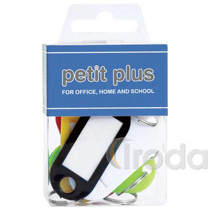 Kulcstart&oacute; c&iacute;mke PETIT PLUS BC 6db műanyag dobozban