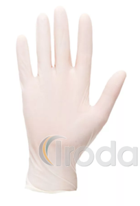 Egyszerhaszn&aacute;latos, p&uacute;dermentes latex kesztyű, mindk&eacute;t k&eacute;zen hordhat&oacute;. Kiszerel&eacute;s: 1 doboz/100db. M&eacute;ret: L.