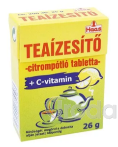 Haas teaízesítő, citrompótló, 20 g