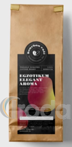 Bourbon Coffee kávé Egzotikum Elegant, szemes, 1kg, (100% Arabica)