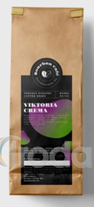 Bourbon Coffee kávé Viktoria Crema, szemes, 1kg, (80/20)