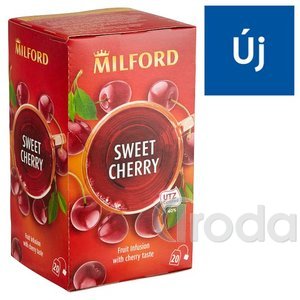 Milford gyümölcstea 20x2,5g Cseresznyeízű