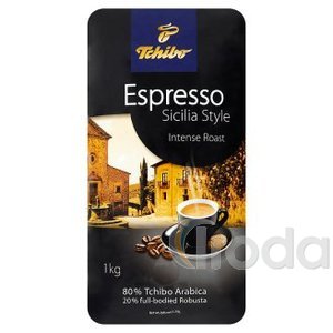 Kávé TCHIBO Espresso Sicilia Style szemes kávé, 1000g