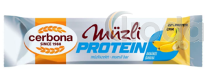Cerbona Protein müzliszelet 35g banános
