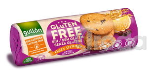 Gullon Glut&eacute;nmentes keksz 180g Zabbal &eacute;s naranccsal