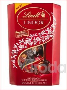 Lindor Double ét és tejcsokoládé golyók 200g