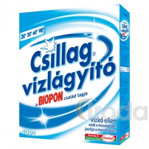 Csillag vízlágyító por 400g, mosogató só