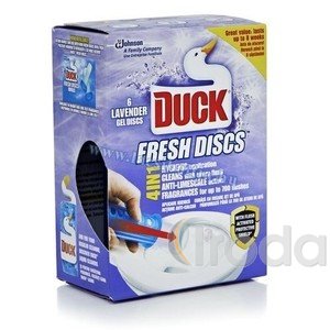 Duck Fresh Wc öblítő korong utántöltő, 2x36ml levendula