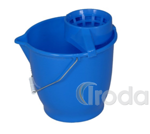 Műanyag felmos&oacute;v&ouml;d&ouml;r csavar&oacute;val, 12L,