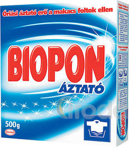 Biopon Áztató mosópor fehérruhákhoz 500g