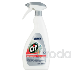Cif fürdőszabai tisztító, vízkőoldóval , szórófejes 750ml