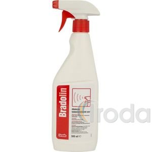 BradoLin alkoholos gyors-felületfertőtlenítő szórófejjel, 500ml