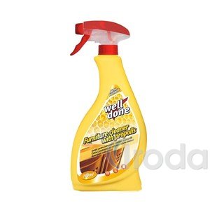 Bútorápoló Well Done méhviaszos, szórófejes, 750ml