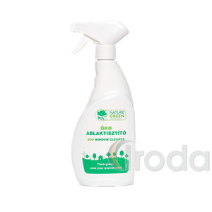 Nature green &ouml;ko ablaktiszt&iacute;t&oacute; 500ml