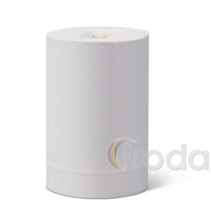 Kéztörlő tek 14cm átmérő, 1 rétegű, cellulóz alapanyag, perforált, 75fm, belsőmag adagolású