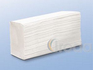 Wepa Prestige Kéztörlő Interfold hajtás 2r 100% fehér 21x24cm 200 lap/csomag
