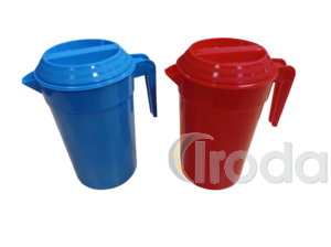 Műanyag kancs&oacute; tetővel 2 L