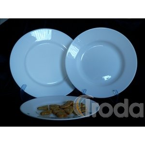 Lapostányér 23cm, porcelán