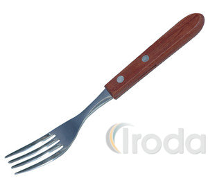 Evővilla fanyelű 19,5cm Gastroline
