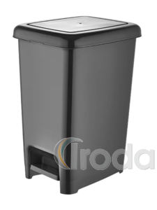 Slim ped&aacute;los szemetes Antracit 60L
