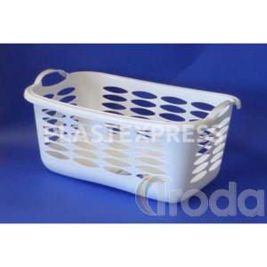 Kosár 580x380x260mm 35L műa, füles, rácsos