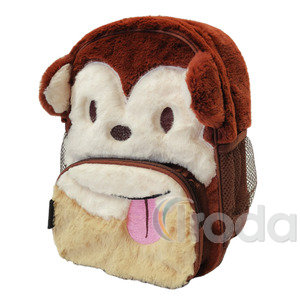 P+P Monkey (plush) Óvodás hátizsák, PLÜSS, FUNNY  9-18122