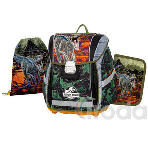 P+P Jurassic World Iskolatáska set 3db-os PREMIUM  0-90523
