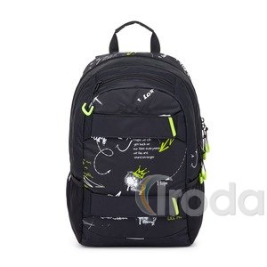 P+P OXY SPORT Graffiti Diák hátizsák + tolltartó  1-49125E