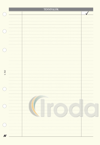 Pótlap Saturnus L362 Tennivalók2024.év