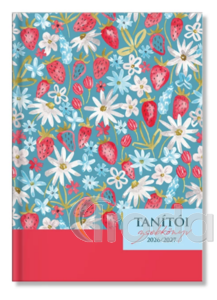 Tan&iacute;t&oacute;i zsebk&ouml;nyv pd 2026-2027 pap&iacute;rbor&iacute;t&oacute; Strawberry