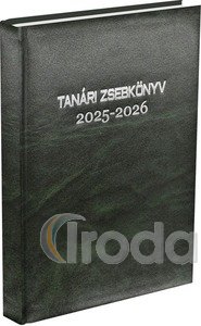 Tanári zsebkönyv A5, fekete borítóval 2025/2026 tanévre