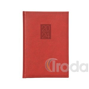 Top Timer Classic Agenda A5 napi , borbó borító, chamois lapok,  2026.év